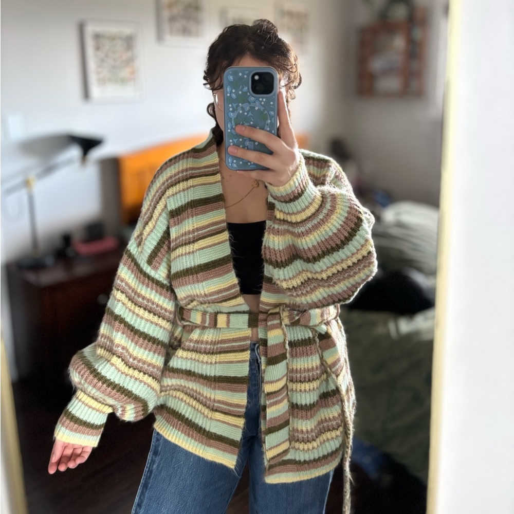 Belted Cardigan